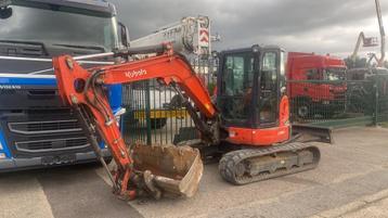 Kubota U48-4 FULL HYDR FUNCTIONS - *2300h* - BLADE - A/C - 3 beschikbaar voor biedingen