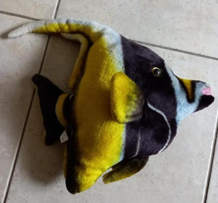 knuffel Tropische vis, Kinderen en Baby's, Speelgoed | Knuffels en Pluche, Zo goed als nieuw, Ophalen of Verzenden