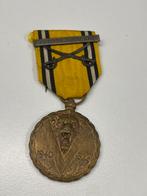 Lot 19 medaille Belgische herinneringsmedaille WOII, Verzamelen, Militaria | Algemeen, Ophalen of Verzenden