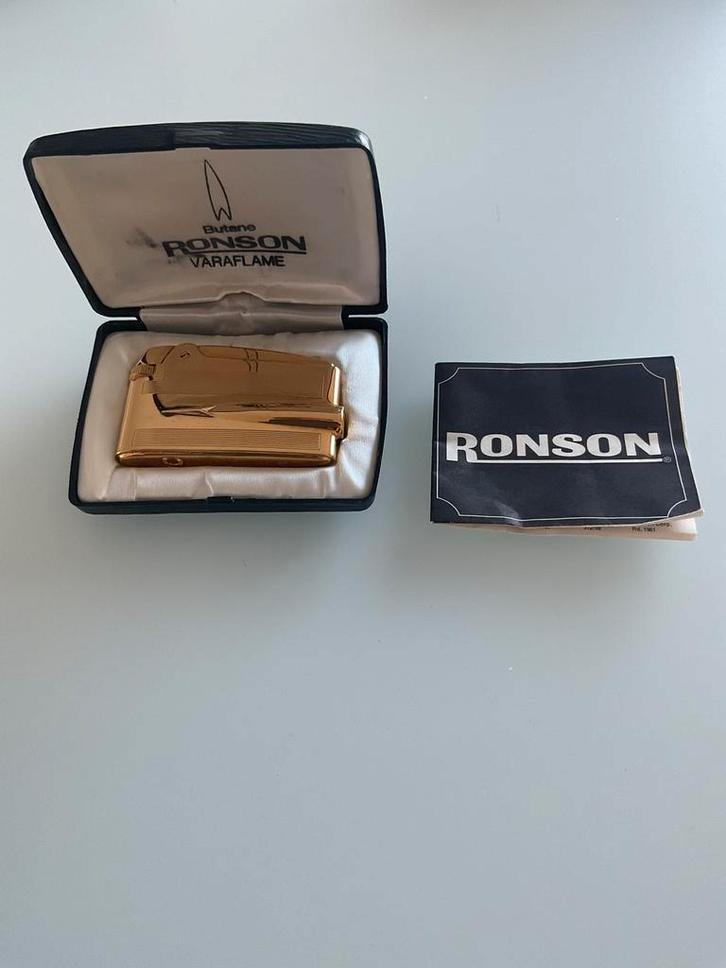 Aansteker Ronson Adonis, Collections, Articles de fumeurs, Briquets & Boîtes d'allumettes, Comme neuf, Briquet, Enlèvement