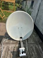 Schotelantenne met beugel tv vlaanderen, Audio, Tv en Foto, Schotelantennes, Ophalen of Verzenden, Gebruikt