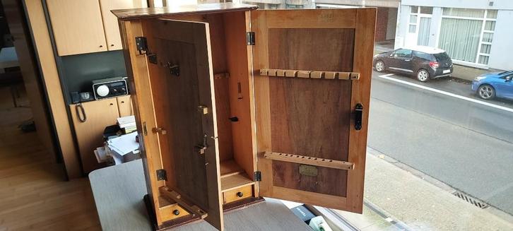 zeldzaam Peugeot kastje met tussendeur, voor werkmateriaal, Antiek en Kunst, Antiek | Gereedschap en Instrumenten, Ophalen