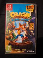 Crash bandicoot trilogy switch 1, Games en Spelcomputers, Verzenden, Zo goed als nieuw