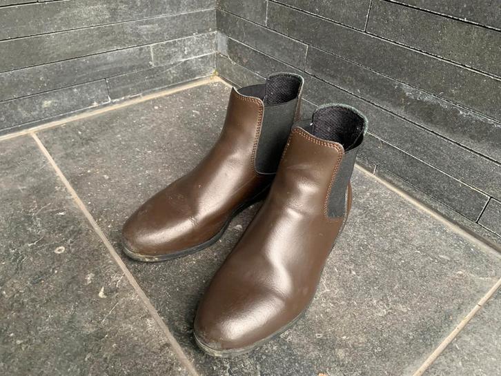Bottes déquitation + chaps en cuir marron - excellent état, Animaux & Accessoires, Vêtements d'équitation, Comme neuf, Chaussures