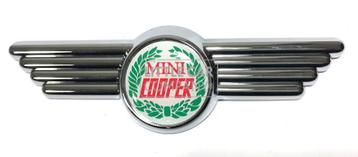 wing badge , embleem voor de classic mini cooper  beschikbaar voor biedingen