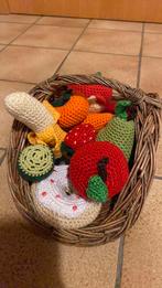 Fruitmandje gehaakt fruit. Nieuw., Kinderen en Baby's, Speelgoed | Knuffels en Pluche, Ophalen of Verzenden, Zo goed als nieuw