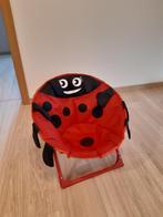 Kinderstoel lieveheersbeestje, Ophalen, Zo goed als nieuw, Inklapstoel