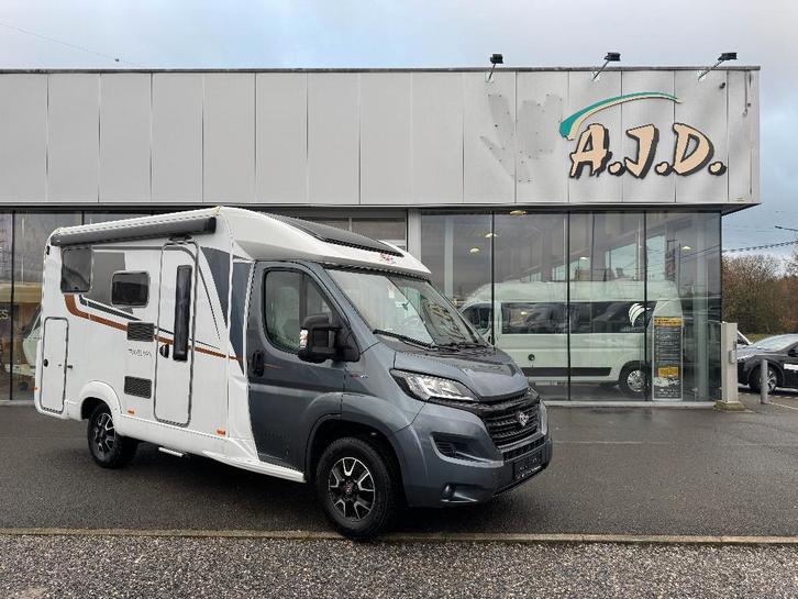Burstner Travel van 590, Caravans en Kamperen, Mobilhomes, Bedrijf, tot en met 3, Half-integraal, Bürstner, Fiat, Diesel, Handgeschakeld