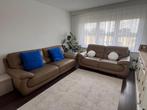 Lederen fauteuil Gerlin 3+2, Ophalen, Zo goed als nieuw, Leer