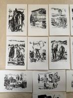 Veuilles illustrations artistes différents, Verzamelen, Poëzieplaatjes, Ophalen of Verzenden