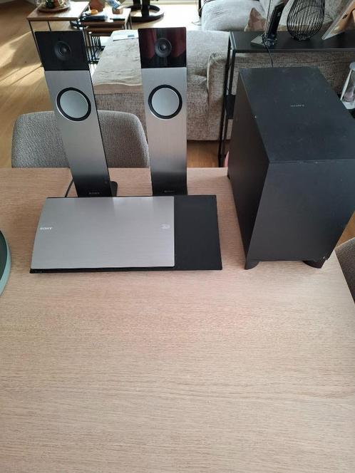 Sony soundsystem BDV-NF720, Audio, Tv en Foto, Luidsprekerboxen, Gebruikt, Complete surroundset, 120 watt of meer, Sony, Ophalen
