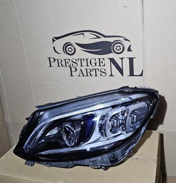 Koplamp Mercedes W205 Facelift Multibeam Links A2059068505KZ disponible aux enchères