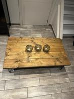 TABLE BASSE INDUSTRIELLE, Industrieel, 100 à 150 cm, Rectangulaire, Autres essences de bois