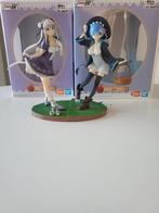 Re:Zero Emilia & Rem figurines, Ophalen, Zo goed als nieuw
