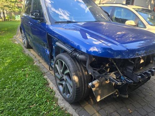 Land Rover Range Rover Sport SVR 5.0 Supercharged | Pano, Auto diversen, Ongevalwagen, Automaat, Benzine, Blauw