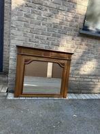 Groot houten spiegel, Ophalen, 100 tot 150 cm, Minder dan 100 cm