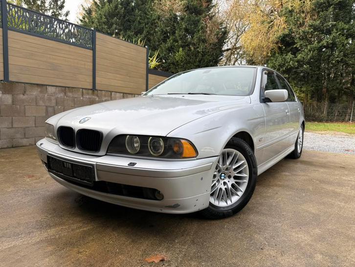 ✅BMW E39 530d Handgeschakeld 193 pk️⚠️TURBO BROKEN⚠️, Auto's, BMW, Bedrijf, Te koop, 5 Reeks, ABS, Airbags, Airconditioning, Android Auto