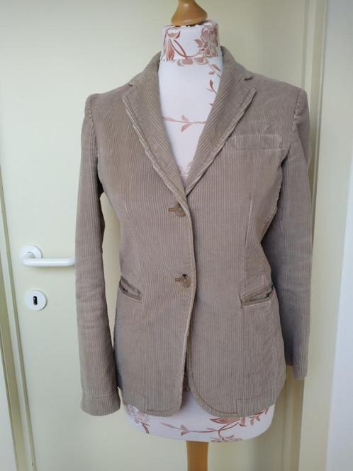 Jasje / blazer Ralph Lauren Polo Jeans, Kleding | Dames, Jassen | Zomer, Zo goed als nieuw, Maat 34 (XS) of kleiner, Beige, Ophalen of Verzenden