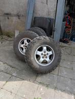 Land rover discovery 2, 16inch velgen met Kumho MT 235/85/16, Auto-onderdelen, Banden en Velgen, Ophalen, Gebruikt, Band(en)