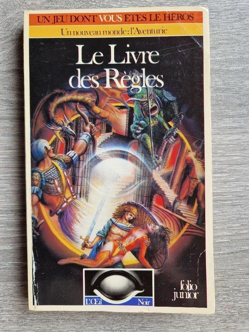 LDVELH Le Livre des Règles L'Oeil Noir Aventurie, Boeken, Fantasy, Gelezen, Ophalen of Verzenden