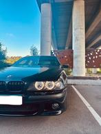 BMW E39 540ia, Auto's, BMW, Automaat, Achterwielaandrijving, Zwart, Leder