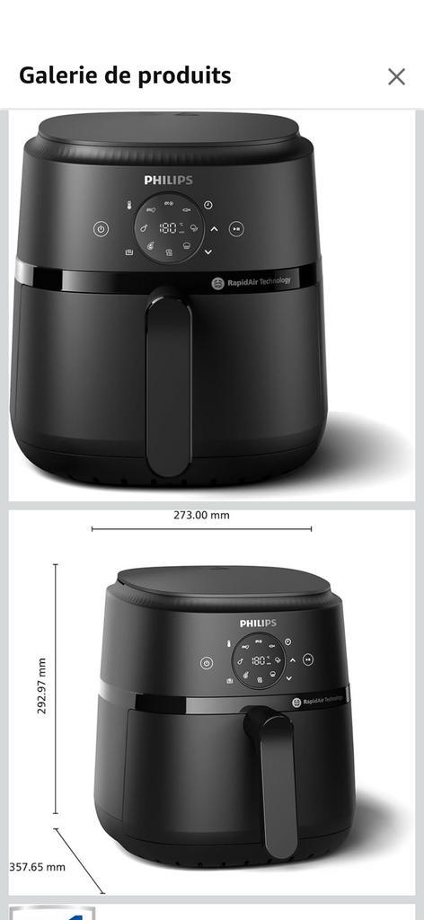 Philips Airfryer 2000-serie 4,2 liter, Elektronische apparatuur, Airfryers, Gebruikt, Airfryer XL, 1500 gram of meer, Ophalen