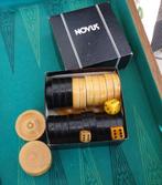 Doos met nieuwe Schijven voor Backgammon + Dobbelstenen., Ophalen of Verzenden, Nieuw