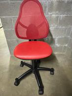 Bureaustoel kind rood, Huis en Inrichting, Bureaustoelen, Ophalen, Gebruikt, Rood, Bureaustoel
