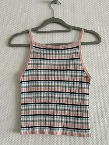 Gestreept topje H&M maat 146-152, Kinderen en Baby's, Kinderkleding | Maat 146, Meisje, H&M, Ophalen of Verzenden, Zo goed als nieuw