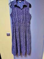 Jurk maat 44 - BEL & BO, Blauw, Ophalen of Verzenden, Zo goed als nieuw, Onder de knie
