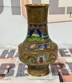 Antieke Japanse Japan antiek Vaas Brons of messing 20e Eeuw, Antiek en Kunst, Antiek | Vazen, Ophalen of Verzenden