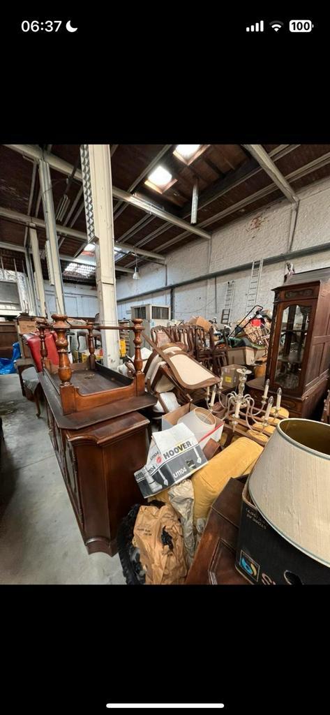 Grote loten meubels en goederen afkomstig van inboedels, Huis en Inrichting, Complete inboedels, Ophalen