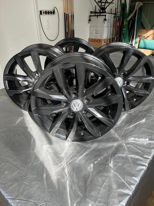 4 originele VW 16 inch wielen 5x112 57.1, Auto-onderdelen, Banden en Velgen, Velg(en), 16 inch, Personenwagen, Gereviseerd, Ophalen