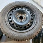 4 Jantes 4 100 avec pneus hiver Michelin Alpin 205/55-16, Enlèvement