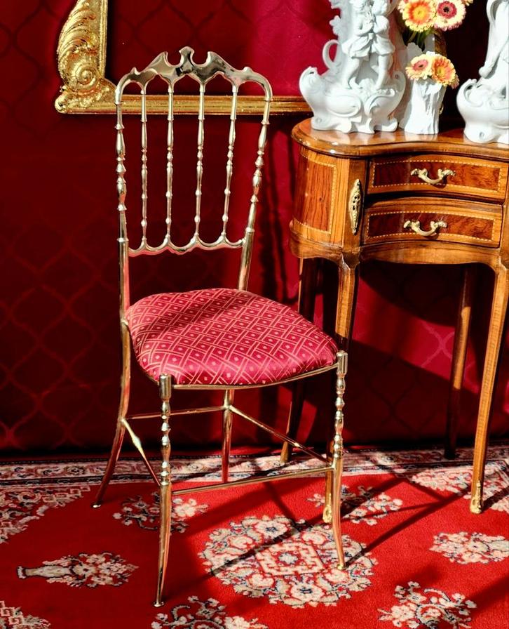 Chaise Chiavari Vintage, Antiquités & Art, Antiquités | Meubles | Chaises & Canapés, Enlèvement