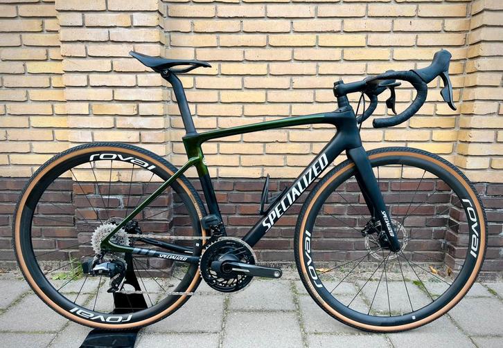 Carbon Specialized Roubaix eTap 12s PWM Roval CLX Disc 54, Fietsen en Brommers, Fietsen | Racefietsen, Zo goed als nieuw, Heren