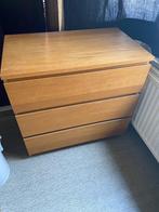 2 Ikea ladekasten Malm, Huis en Inrichting, Ophalen, Gebruikt, 50 tot 100 cm, 3 of 4 laden