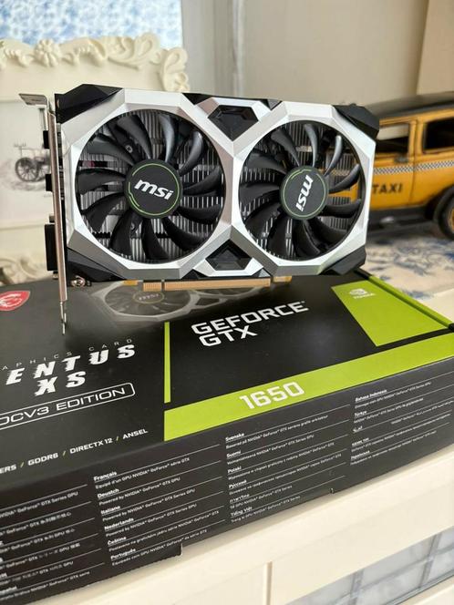 MSI GTX 1650 Ventus xs, Computers en Software, Videokaarten, Zo goed als nieuw, Nvidia, PCI, GDDR6, DVI, Ophalen of Verzenden