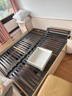 Elektrische medische bedbodem voor twee personen (160 x 200), Huis en Inrichting, Ophalen, Tweepersoons, Zo goed als nieuw, Bedbodem