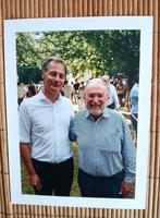 Gesigneerde foto van Alexander en Herman de Croo., Nieuw, Gesigneerd, Verzenden