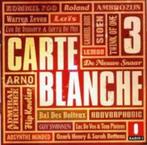 CARTE BLANCHE : 3, Cd's en Dvd's, Ophalen of Verzenden, Zo goed als nieuw, Pop