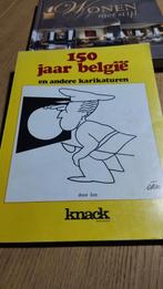 150 jaar België en andere karikaturen., Ophalen of Verzenden, Gelezen