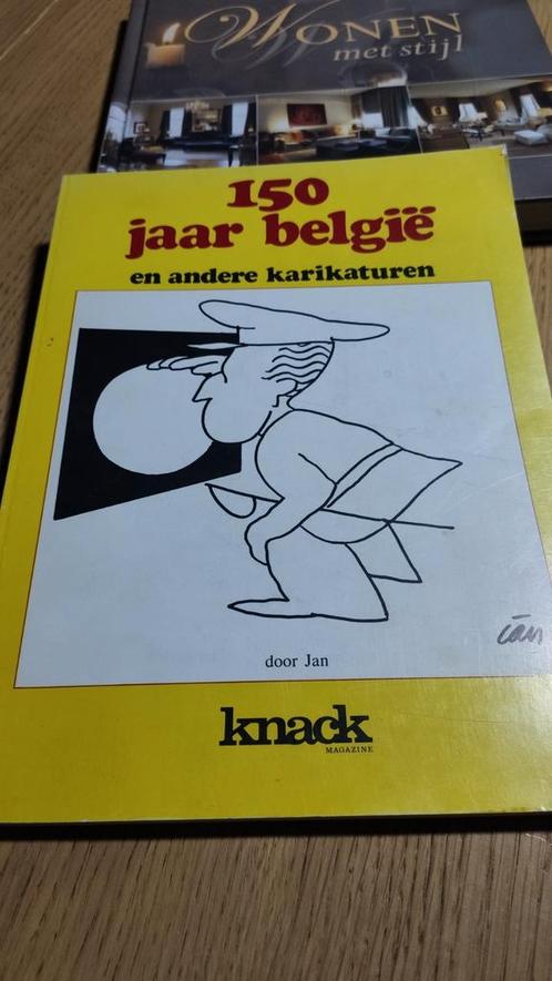 150 jaar België en andere karikaturen., Boeken, Humor, Gelezen, Ophalen of Verzenden