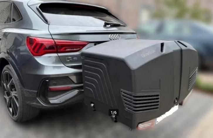 trekhaakkoffer Towbox V3 TE HUUR, Autos : Divers, Coffres de toit, Comme neuf, Enlèvement ou Envoi