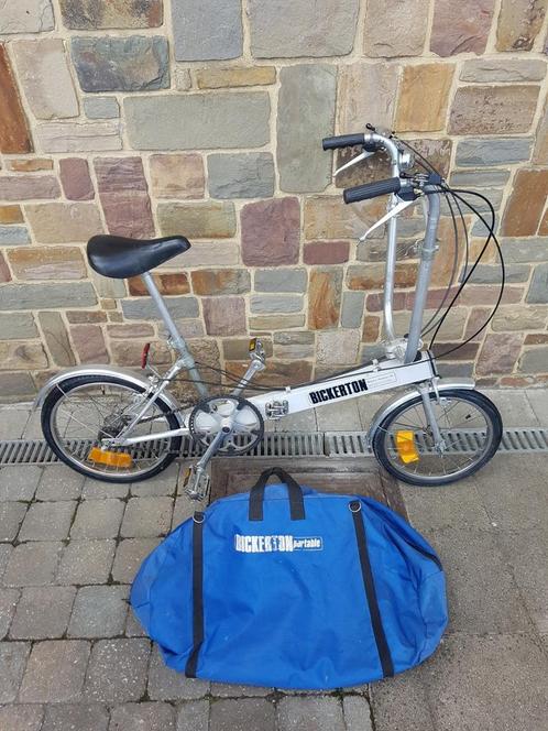 Bickerton, Fietsen en Brommers, Fietsen | Vouwfietsen, Gebruikt, Totaal opvouwbaar, Versnellingen, Ophalen