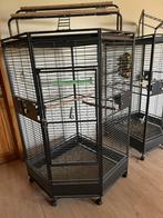 Nieuwe hoekkooi, Animaux & Accessoires, Oiseaux | Cages & Volières, Enlèvement ou Envoi, Métal, Cage à oiseaux