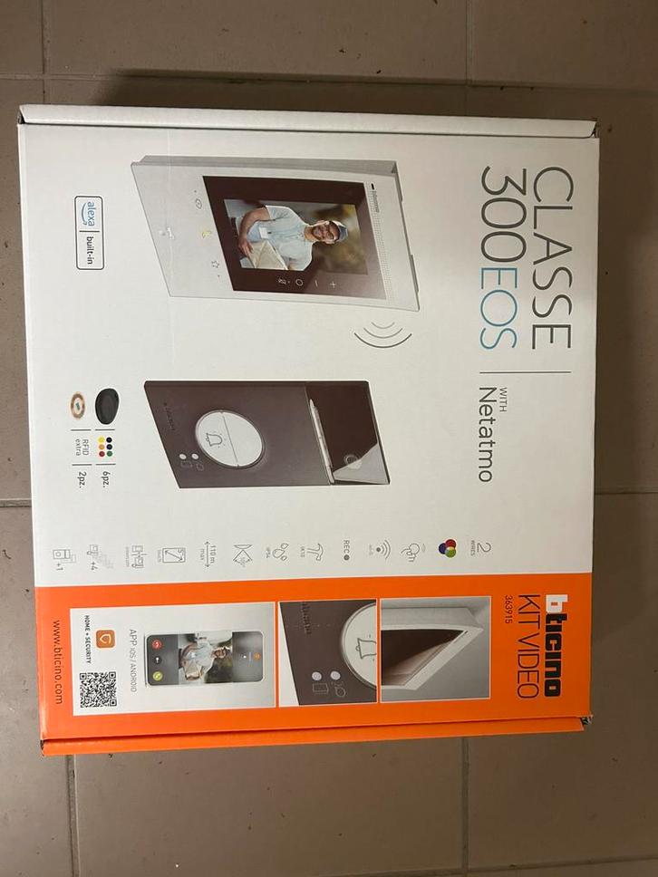 Bticino 300 EOS Netatmo Legrand, Huis en Inrichting, Deurbellen, Nieuw, Ophalen of Verzenden