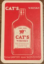 Speelkaart WHISKY CAT’S, Ophalen of Verzenden, Zo goed als nieuw, Speelkaart(en)