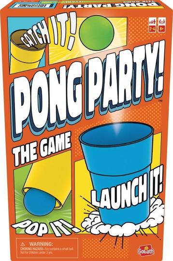 Goliath Pong Party - Actiespel - Partyspel *NIEUW*, Ophalen of Verzenden, Nieuw