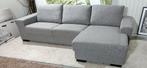 Prachtige grijze hoeksalon,als nieuw! (bezorgoptie), Enlèvement ou Envoi, Comme neuf, Tissus